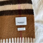 Burberry  Men s  Dark Birch Brown  Plaid  100  Cashmere Scarf