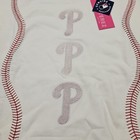 Terez X Mlb Philadelphia Phillies Baseball Stitch Crew Neck - Womens Size Medium