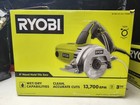 Ryobi Tc401 4  Handheld Wet dry Tile Saw  12 Amp Motor