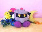 Meta Knight And Galacta Knight Plush Set  7  Sized  With Attachable Masks  
