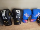 Boxing Gear Bundle     Everlast Gloves  Punch Mitts   Ringside Youth Headgear