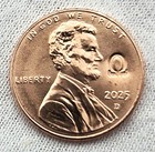 2025 Lincoln Penny Cent Omega    Counterstamp In Stock   Free Ship  