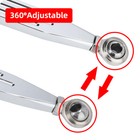 Chrome Gear Shift Linkage Shifter Link For Harley Road King Street Glide Softail