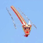 Traditional Dragon Kite Flying String Line Chinese Kite Outdoor Game Toys Kites