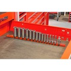 Ernst 8401 3 8  Drive Dura-pro Twist Lock Socket Organizer Rail Red