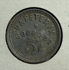 Hanalei School 5c Lunch Token Hawaii Kauai Hawaiian