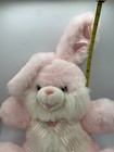 Tb Trading Hoppy Easter Bunny Rabbit Flower Big Feet Pink White Big Plush