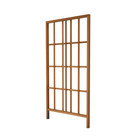 Modern 39 In  L X 77 In  H Cedar Wood Trellis  Golden Brown