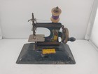 Vintage Casige Toy Sewing Machine Pressed Tin Litho Sew-o-matic