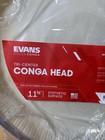 Evans 11 75  Conga Tri-center Extended Collar Drumhead