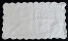 The Company Store white Matelasse Cotton 2 pristine  king Shams portugal 20   x36   