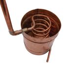 One And A Half Gallon Copper Moonshine Still - Heavy-gauge Copper Construction