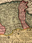 North Africa Vintage Style Map 1700 s Wild Africa - 20x24