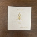 1987 Vatican  italy  Complete Set Coins Unc Silver John Paul Ii In Official Box