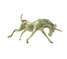 Hagen Renaker Vintage Ceramic Unicorn-maureen Love W  Original Sticker  Rare 