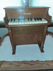 Vintage Shoenhut  Childrens Upright  Piano 20  Tall Great Condition