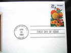 1994 Marigold Garden Flower Replica Gold Stamp Fdi Fdc Golden Cover