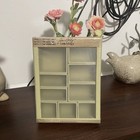 Tim Holtz Idea-ology Configurations Shadow Box  6 75 x8 75   9 Compartments