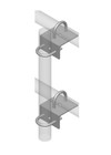 New Commscope Crossover Angle For 2-3 8  Od To 2-3 8  Od Pipes   Xa-2020