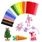 Pipe Cleaners Craft Supplies multi-colored Chenille Stems 30cm 100 Multicolor