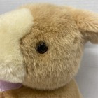 Vtg 1993 Commonwealth Bunny Plush Rabbit Ribbon Stuffed Animal Realistic 15 