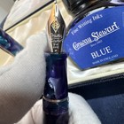 Conway Stewart  Rare Dandy  With 18ct Silver Trim Fountain Pen Limited 32 500 S