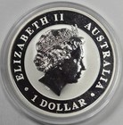 2017 1oz  999 Silver Proof Australian Koala W  Kangaroo Privy Coin In A Capsule