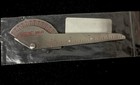 Finger Goniometer Stainless Steel     Physical Therapy Joint Angle Tool     New