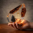 Dark Lord Resin Lamp Led Night Light Fantasy Desk Decor Gift Christmas Gift Idea