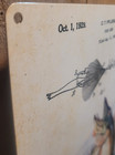 Vintage Pflueger Fishing Lure Patent Reproduction Metal Sign Free Shipping
