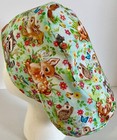 Cute Animals Adjustable Medical Slim Lid Surgery Euro Scrub Cap Chef  Dental Hat