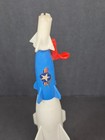 Vintage 1960s Plastic 3 Stage Rocket Missile Outer Space Toy Red White Blue