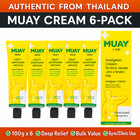 6 X Namman Muay Massage Thai Pain Relief Cream 100g     Original From Thailand