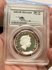 2014  1 Australia 1oz Silver High Relief Wedge-tailed Eagle Pcgs Pr69 Mercanti