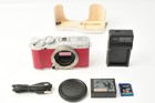  near Mint  Fujifilm Fuji X-a1 16 3mp Mirrorless Digital Camera Body Red Japan