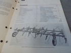 Vintage John Deere 1600m Series Mounted Chisel Plow Operator s Manual