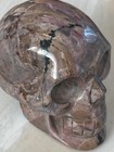 3  Natural Rhodochrosite Carved Crystal Skull Realistic Healing Skeleton  28