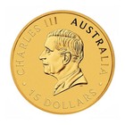 Australia 2025  15 1 10-oz Gold Kangaroo  9999 Fine Bu