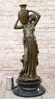 Hand Made Bronze Sculpture Large Maiden Roman greek Style Office Decoration