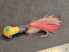 Rare Vintage Pflueger Fishing Lure  Feathers Hooks Weezer  