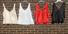 Lot Of Four Vintage Plus Size Camisoles Size 2x Bestform Mary Barron Warner s 