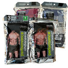 6 Pack Men s Slim Boxer Briefs Microfiber Comfort Stretch Sports Underwear S -xl