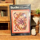 Bucilla Vintage Premium Latch Rug Kit Wall Hanging Heart Wreath 20  X 27  New
