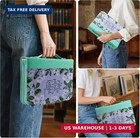 Bible Cover Case For Women Pu Leather Woman Book Carrying Bag Bible Study Sipple