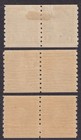 Matt s Stamps Canada Scott  238- 240 George Vi Coil Pairs Of 1937  Mnh mh Cv 40