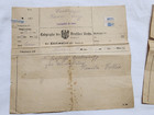 Ww1 Wwi Imperial Germany Telegraph Telegram Deutschen Reich 1920s Era Aachen