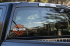 Harley Davidson Vinyl Decal Sticker - Rear Window  Laptop   Multiple Sizes