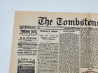 The Tombstone Epitaph 1881 Reprint Of The   O k  Corral Gunfight Earp Clanton