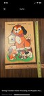 Vintage 1970s Wooden Children   s Puzzle Of Dog   Puppies Fisher Price Toys