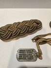 Us Army Air Corps Officer Shoulder Knots  Military Ids   Dog Tag - Colonel Polk